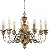 Подвесная люстра Ideal Lux Firenze Sp8 Oro Antico 020839 - цена и фото Подвесная люстра Ideal Lux Firenze Sp8 Oro Antico 020839 - цена и фото