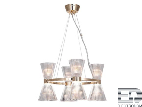 Подвесная люстра Newport Christina 3614/S gold new М0069510 - цена и фото