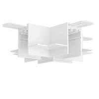 Коннектор X-образный Denkirs Smart TR2114-WH - цена и фото Коннектор X-образный Denkirs Smart TR2114-WH - цена и фото