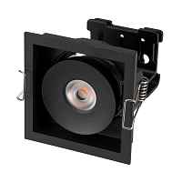 Светильник CL-SIMPLE-S80x80-9W Warm3000 (BK, 45 deg) Arlight 028149 - цена и фото