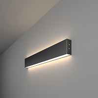 Настенный светодиодный светильник Elektrostandart 101-100-40-53 4200К черная шагрень - цена и фото
