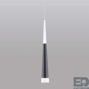 Подвесной светодиодный светильник Elektrostandart DLR038 7+1W 4200K черный матовый - цена и фото