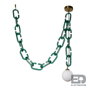Подвесной Светильник Chain 10128C Green - цена и фото