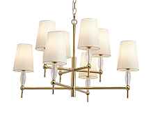 Подвесная люстра Newport Chelsy 4378/C gold М0070440 - цена и фото