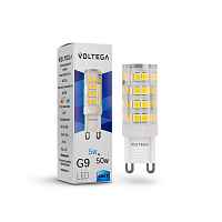 Лампа светодиодная Voltega G9 5W 4000К прозрачная VG9-K3G9cold5W 7186 - цена и фото Лампа светодиодная Voltega G9 5W 4000К прозрачная VG9-K3G9cold5W 7186 - цена и фото