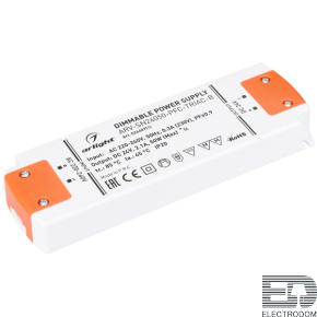 Arlight Блок питания ARV-SN24050-PFC-TRIAC-B (24V, 2.1A, 50W) (026407(1)) - цена и фото