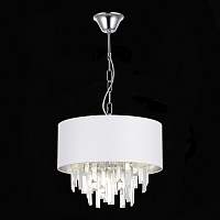 EVOLUCE SLE1120-103-05 Люстра подвесная Хром/Белый E14 5*40W - цена и фото