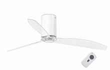 Потолочный вентилятор Faro Barcelona Mini Tube Fan Shiny White 32038FAR - цена и фото