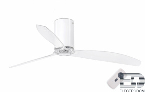Потолочный вентилятор Faro Barcelona Mini Tube Fan Shiny White 32038FAR - цена и фото