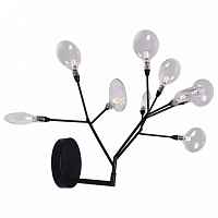 Бра Crystal Lux EVITA EVITA AP9 BLACK/TRANSPARENT - цена и фото Бра Crystal Lux EVITA EVITA AP9 BLACK/TRANSPARENT - цена и фото