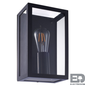 Уличный Светильник настенный Arte Lamp Belfast A4569AL-1BK - цена и фото