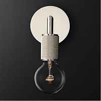 Бра RH Utilitaire Single Sconce Silver ImperiumLoft - цена и фото