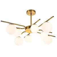 Потолочная люстра Escada Sphere 642/8P Brass - цена и фото Потолочная люстра Escada Sphere 642/8P Brass - цена и фото