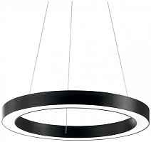 Подвесной светодиодный светильник Ideal Lux Oracle D50 Round Nero 222097 - цена и фото