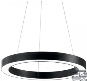 Подвесной светодиодный светильник Ideal Lux Oracle D50 Round Nero 222097 - цена и фото