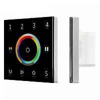 Панель Sens SMART-P67-MULTI Black (230V, 4 зоны, 2.4G) Arlight 028322 - цена и фото