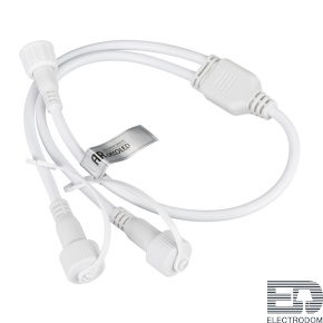 Коннектор питания ARD-CLASSIC-SYNC-RGB White (230V, 2 ports) (Ardecoled, Закрытый) - цена и фото