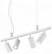Подвесная люстра Ideal Lux Dynamite SP4 Bianco 231372 - цена и фото Подвесная люстра Ideal Lux Dynamite SP4 Bianco 231372 - цена и фото