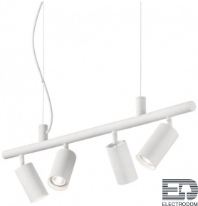 Подвесная люстра Ideal Lux Dynamite SP4 Bianco 231372 - цена и фото