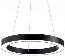 Подвесной светодиодный светильник Ideal Lux Oracle D60 Round Nero 222103 - цена и фото