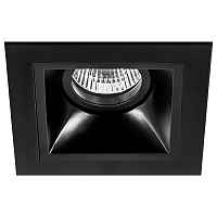 Комплект из встраиваемого светильника и рамки Lightstar Domino D51707 - цена и фото