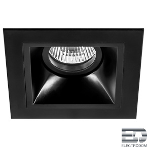 Комплект из встраиваемого светильника и рамки Lightstar Domino D51707 - цена и фото