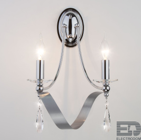 Настенный светильник Eurosvet Adelia 60064/2 хром (00000082092) - цена и фото