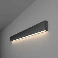 Настенный светодиодный светильник Elektrostandart 101-100-30-78 4200К черная шагрень - цена и фото
