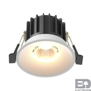 Встраиваемый светодиодный светильник Maytoni Round DL058-12W3K-W - цена и фото