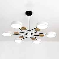 Люстра на штанге MEADE 7 lamps White ImperiumLoft - цена и фото
