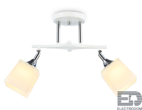 TR303062/2 WH/CH/FR белый/хром/белый матовый E27/2 max 40W 560*145*260 - цена и фото