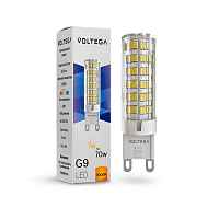 Лампа светодиодная Voltega G9 7W 3000К прозрачная VG9-K3G9warm7W 7187 - цена и фото Лампа светодиодная Voltega G9 7W 3000К прозрачная VG9-K3G9warm7W 7187 - цена и фото