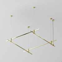 Основание на тросовых подвесах Hang для трековых светильников Maytoni Technical Flarity TFC-Flar-H04-BS - цена и фото