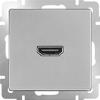 Werkel Розетка HDMI (серебряный) / WL06-60-11 Werkel Розетка HDMI (серебряный) / WL06-60-11