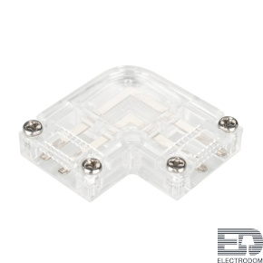 Коннектор угловой для ленты ARL-50000PV (15.5x6mm) прозрачный Arlight 027062 - цена и фото