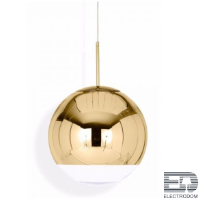 Подвесной светильник Mirror Ball Gold TomD in 2003 D25 ImperiumLoft - цена и фото