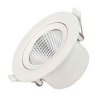 Светильник LTD-POLAR-TURN-R105-10W Warm3000 (WH, 36 deg, 230V) Arlight - цена и фото