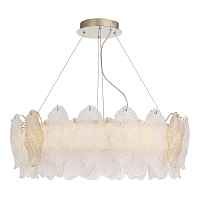 SL6135.223.01 Светильник подвесной ST-Luce золото/прозрачный, янтарный LED 1*56W 3000K - цена и фото