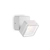 Уличный настенный светильник Ideal Lux OMEGA AP SQUARE BIANCO 4000K 285528 - цена и фото