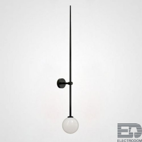 Настенный светильник LINES Ball 100 Black ImperiumLoft - цена и фото