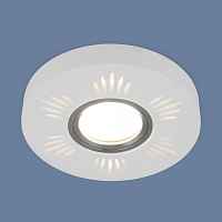 Встраиваемый светильник Elektrostandard 2242 MR16 WH белый - цена и фото