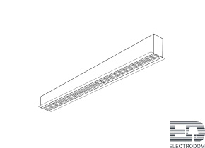 Встраиваемый светодиодный светильник Donolux Eye DL18502M131W24.48.653W - цена и фото