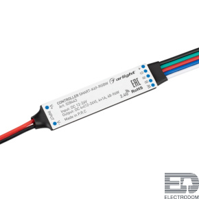 Контроллер SMART-K49-RGBW (12-24V, 4x1A, 2.4G) Arlight 028443 - цена и фото