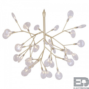 Подвесная люстра Crystal Lux Evita EVITA SP36 GOLD/TRANSPARENT - цена и фото