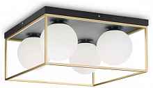 Потолочная люстра Ideal Lux Lingotto PL4 198156 - цена и фото Потолочная люстра Ideal Lux Lingotto PL4 198156 - цена и фото