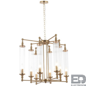 Подвесная люстра Crystal Lux Tomas SP8 D650 Brass - цена и фото