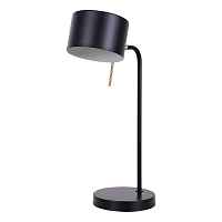 Настольная лампа Arte Lamp Sebastian A7051LT-1BK - цена и фото Настольная лампа Arte Lamp Sebastian A7051LT-1BK - цена и фото