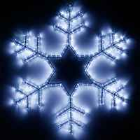 Фигура ARD-SNOWFLAKE-M4-750x750-324LED White (230V, 18W) Arlight 025307 - цена и фото