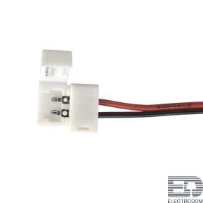Коннектор для одноцветной светодиодной ленты 3528, 2835 гибкий односторонний (10 шт.) Elektrostandart a035394 - цена и фото