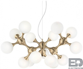Подвесная люстра Ideal Lux Nodi SP15 Ottone Satinato 241012 - цена и фото